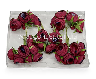 Ruby Peonies on stick