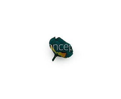 Small Peony- Bottle Green Small Peony- Bottle Green