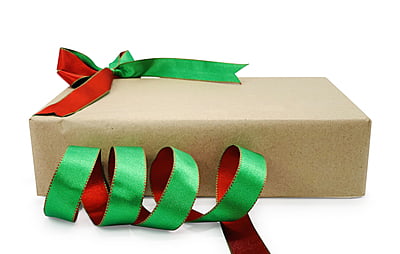 Reversible Ribbon - Red with Green Reversible Ribbon - Red with Green