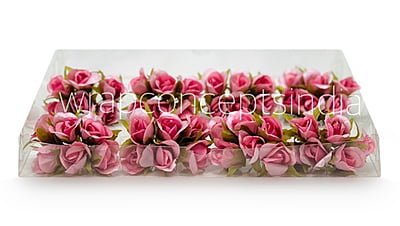 Candy Floss Rose Buds on Stick Candy Floss Rose Buds on Stick