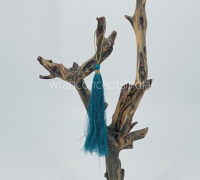 Tassels - Teal Blue