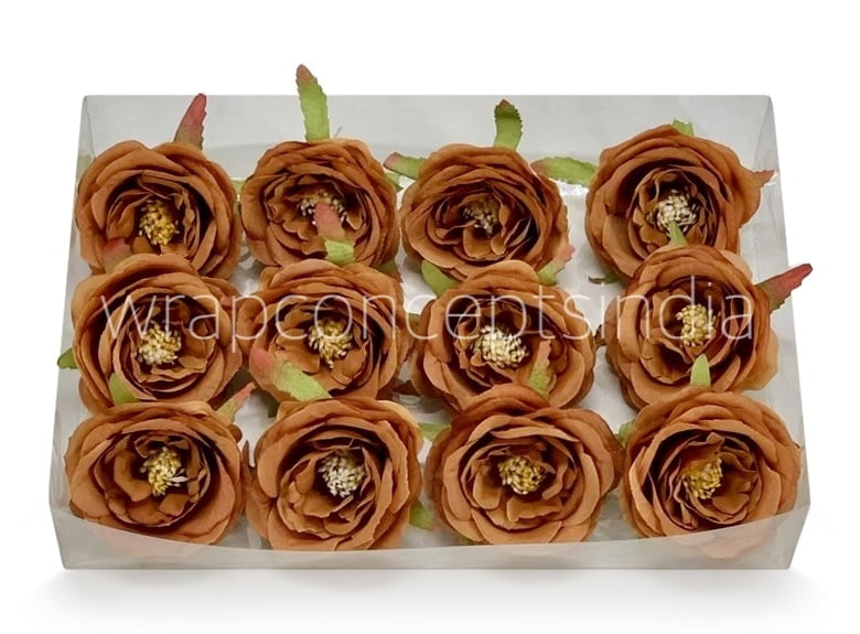 Cherry Wood Camellia Flower