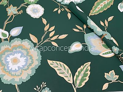 Flora Deep Green