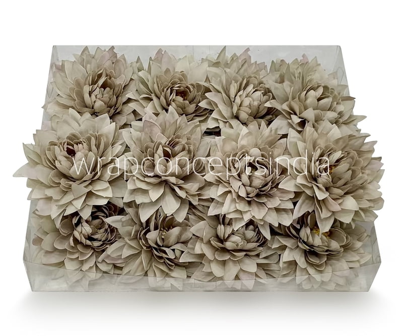 Greige Dahlia Flower Greige Dahlia Flower