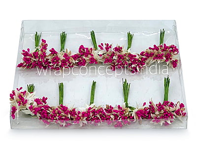 Dual Tone Pollens - Fuchsia Pink & Gold