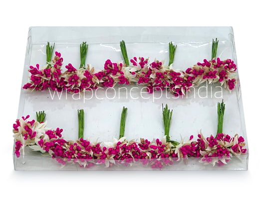 Dual Tone Pollens - Fuchsia Pink & Gold