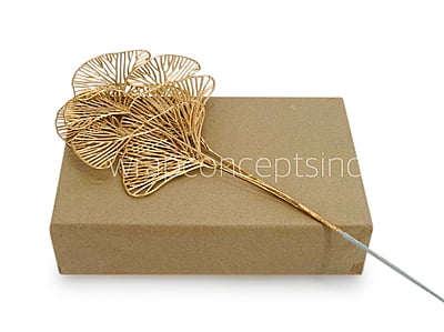 Gold Ginkgo Leaves Bunch Gold Ginkgo Leaves Bunch