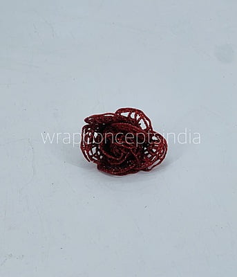 Red Glitter Rose