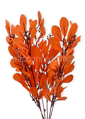 Tangerine Leaves Stick Bunch