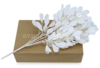 White Leaves Stick Bunch