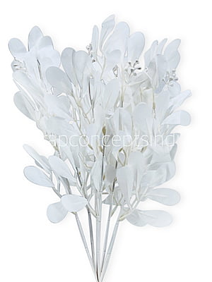 White Leaves Stick Bunch