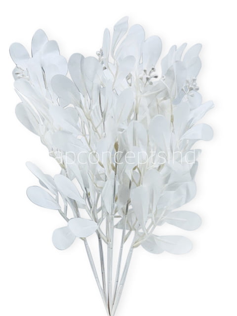 White Leaves Stick Bunch