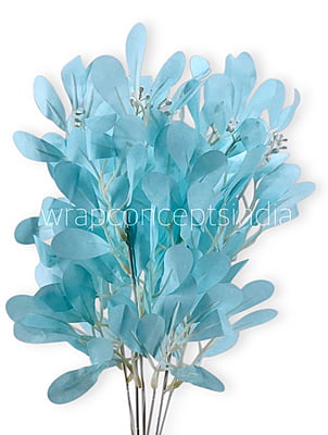 Powder Blue Leaves Stick Bunch