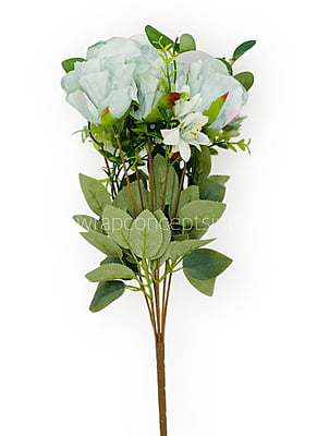 Rose Bunch with Small Flower & Leaves