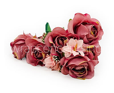 Rose Bunch with Flowers & Fern Rose Bunch with Flowers & Fern