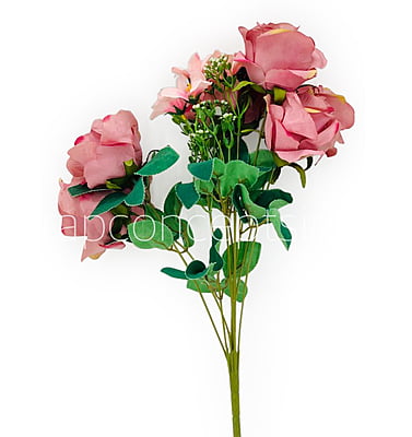Rose Bunch with Flowers & Fern Rose Bunch with Flowers & Fern