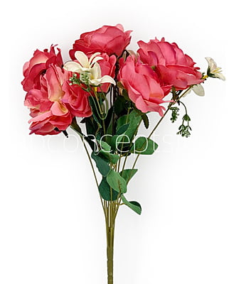Rose Bunch with Flowers & Fern Rose Bunch with Flowers & Fern