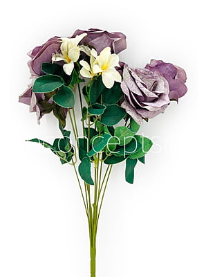 Rose Bunch with Flowers & Fern Rose Bunch with Flowers & Fern