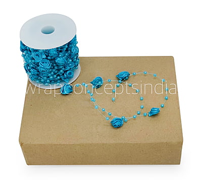 Pearl & Satin Rose String - Multicolour Pearl & Satin Rose String - Multicolour