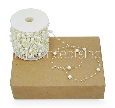 Pearl String - Ivory/Pink/Blue Pearl String - Ivory/Pink/Blue