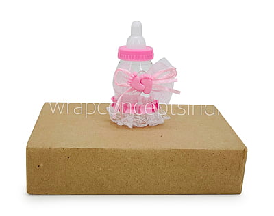 Baby Feet Motif & Lace Bottle Baby Feet Motif & Lace Bottle
