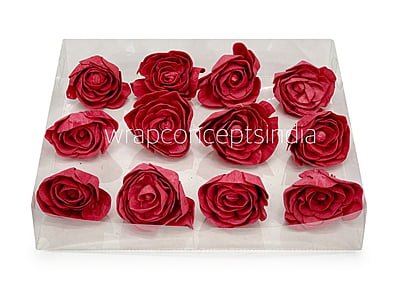 Deep Red Sola Wood Dear Holly
