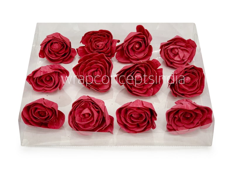 Deep Red Sola Wood Dear Holly