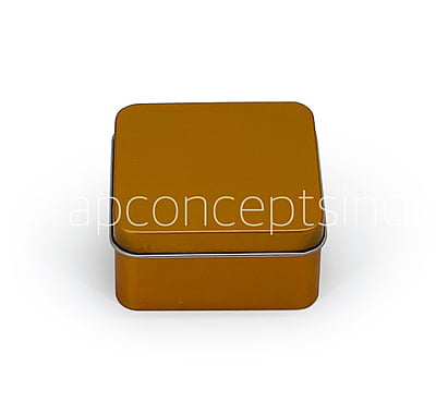 Square Tins - Bronze/Red/Lilac (Pack of 6) Square Tins - Bronze/Red/Lilac (Pack of 6)