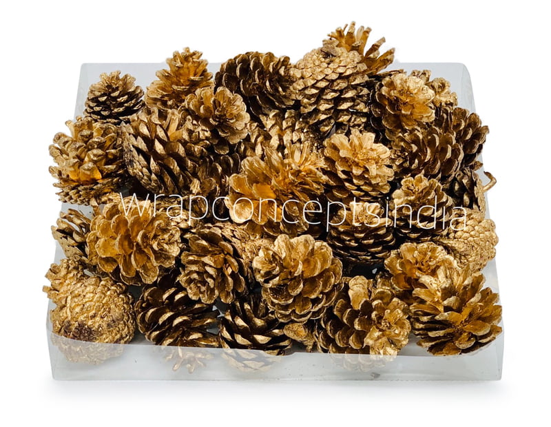 Gold Pine Cone