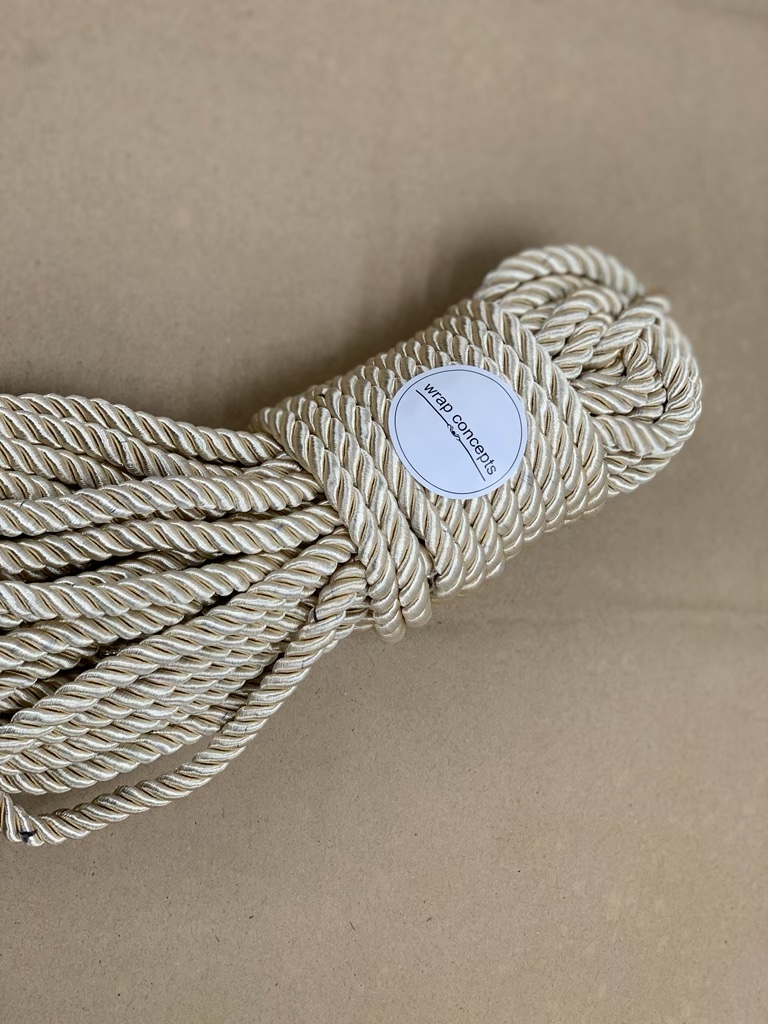 Champagne Twisted Chord - 10 MM Champagne Twisted Chord - 10 MM
