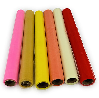 Organza Plain Roll - Red