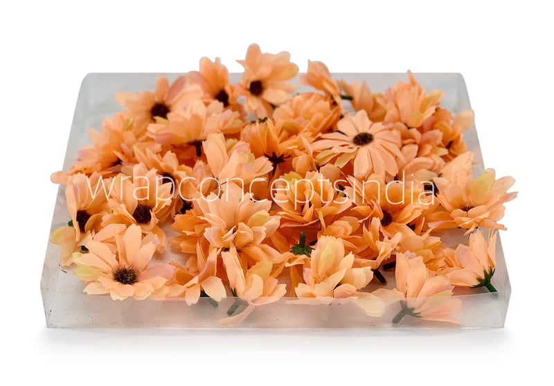Sun Flowers - Pumpkin Orange