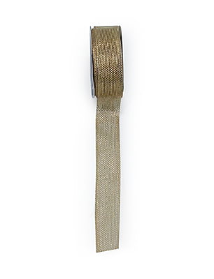 Gold & Silver Mesh Ribbon