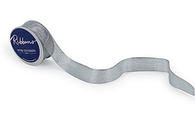 Gold & Silver Mesh Ribbon