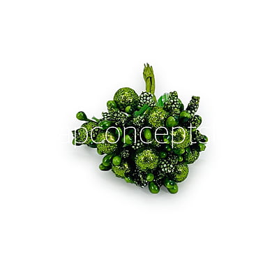 Pollen & Glitter Balls - Green