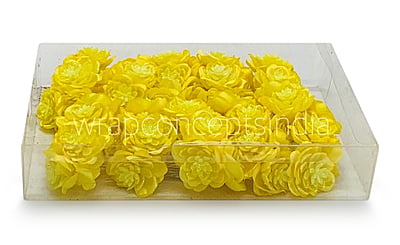 Glitter Flower -Yellow Glitter Flower -Yellow