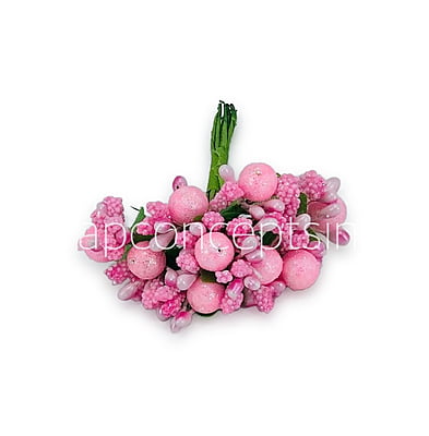Pollen & Glitter Balls Pink