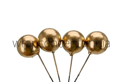 Gold Faux Balls - 30 MM Gold Faux Balls - 30 MM