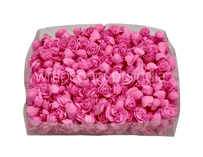 Small Foam Rose - Multicolour-Pink Small Foam Rose - Multicolour-Pink
