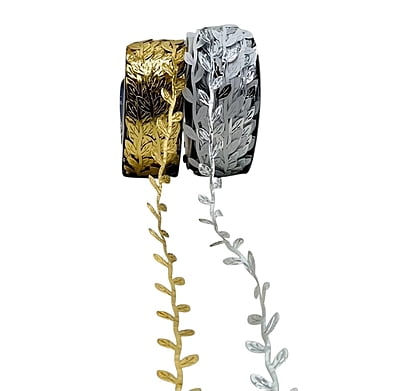 Metallic Leaf string - Gold/Silver