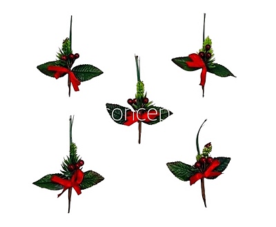 Red Holly Stick Bunch