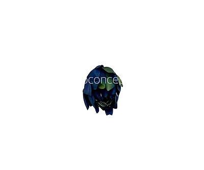 Bell Flower - Cobalt Blue