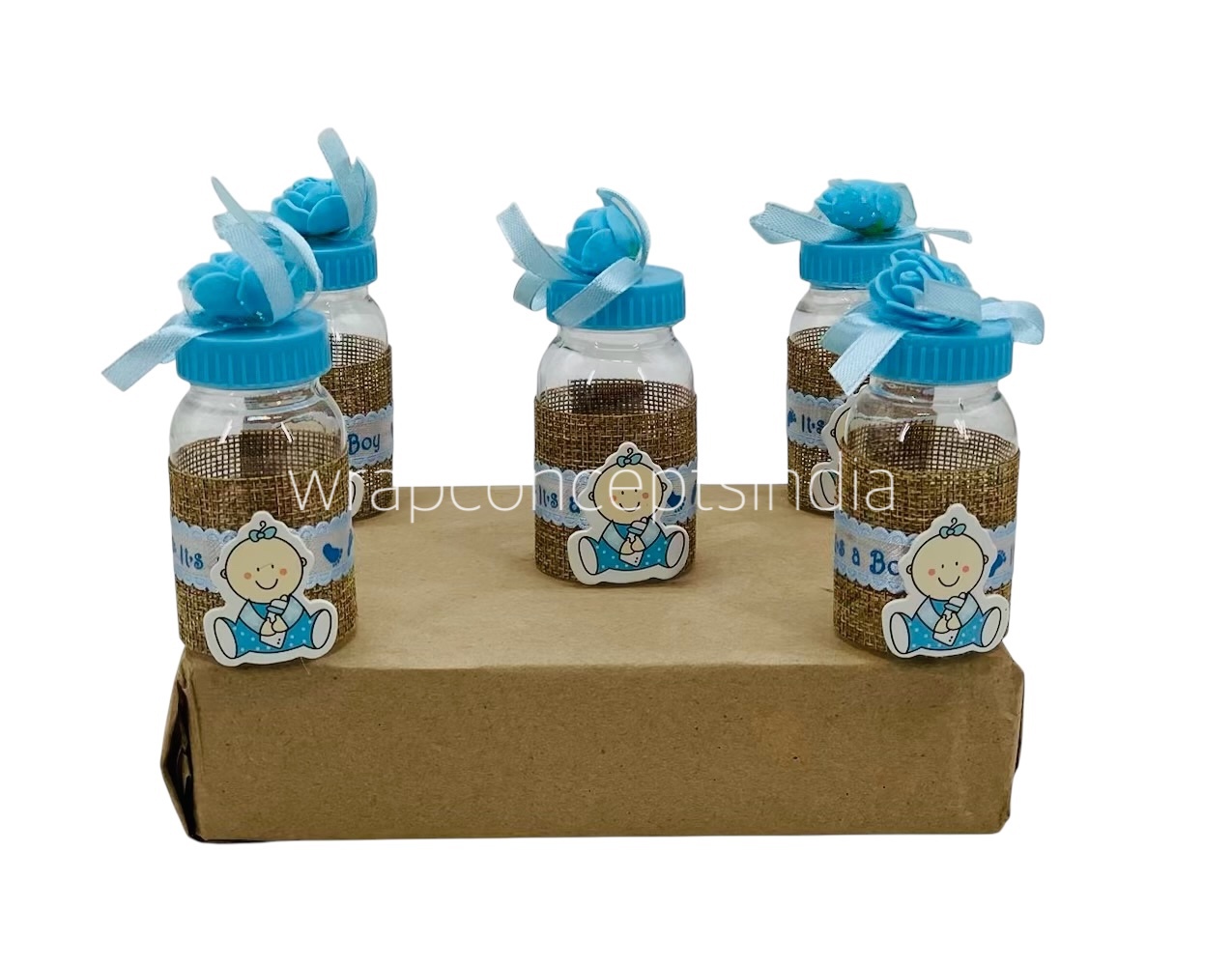 Baby Bottle with Natural Jute Baby Bottle with Natural Jute