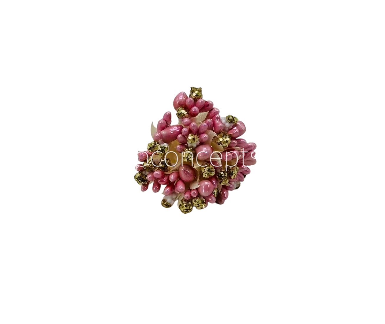 Baby Pink & Glitter Gold Pollens