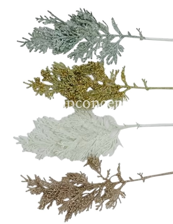 Glitter Frosted Fern Stick