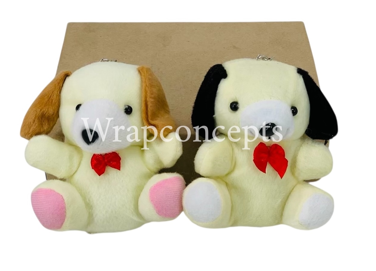 Puppy Teddy with Bow