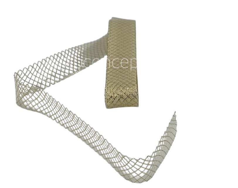 Stretch Ribbon with Glitter Hints Stretch Ribbon with Glitter Hints