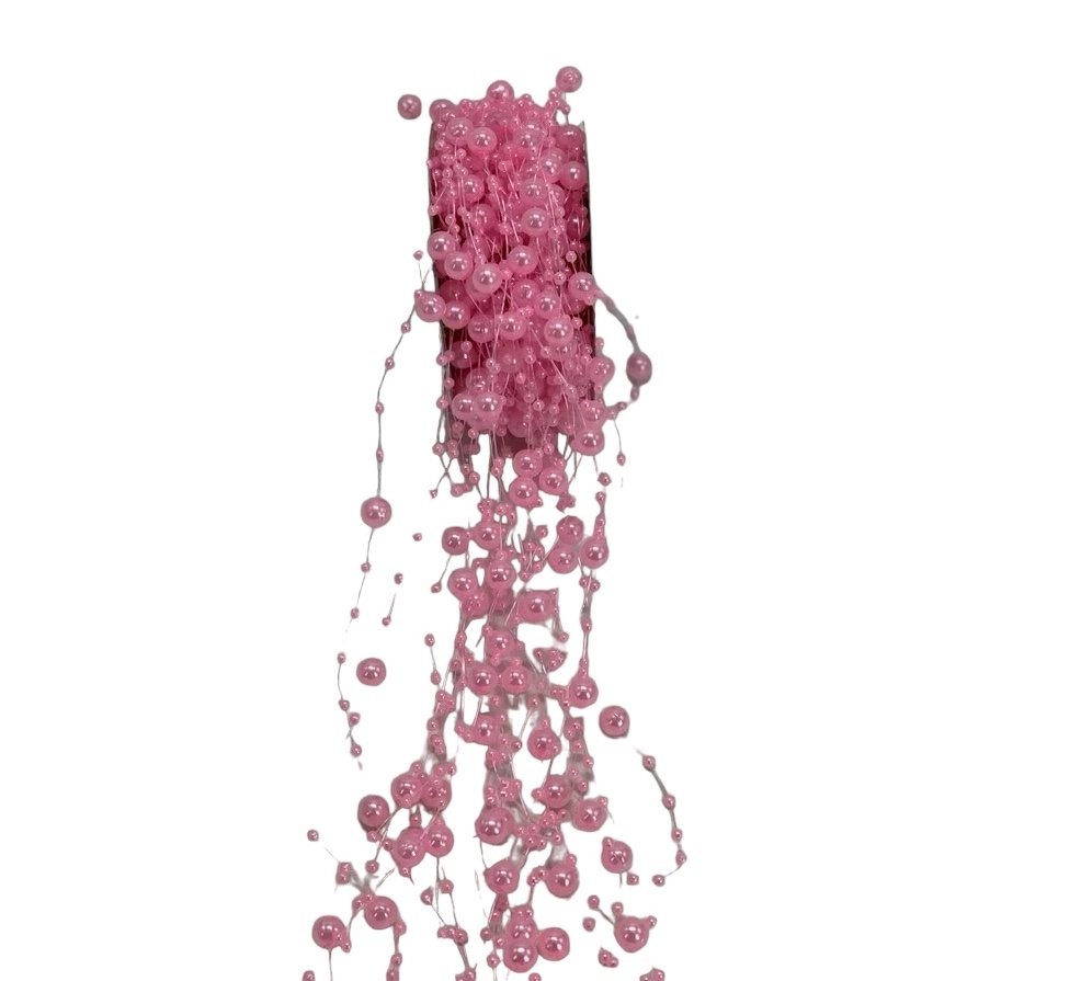 Copy of Pearl Strings- Pink (Pack of 20) Copy of Pearl Strings- Pink (Pack of 20)