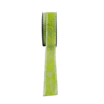 Net Lace Ribbon With Scalloped Edges