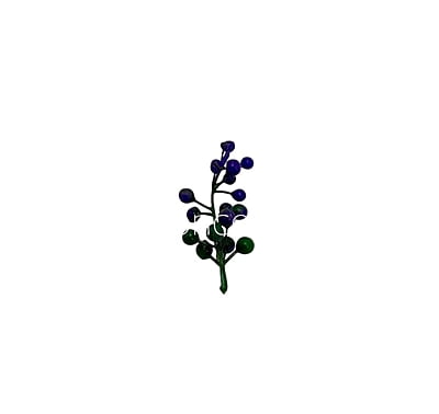 Purple & Green Big Babt Breath Florets